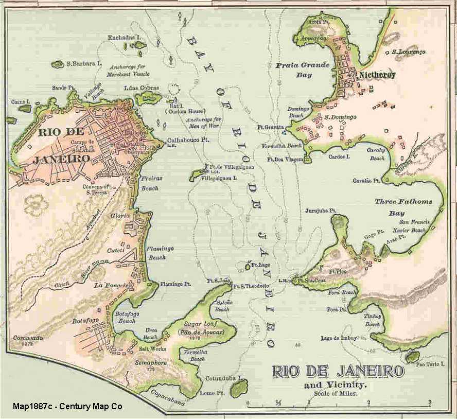 map of rio de janeiro in 1887